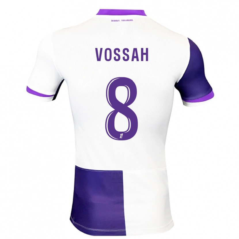 DanxenメンズAlexis Vossah#8紫白ホームシャツ2025/26ジャージーユニフォーム