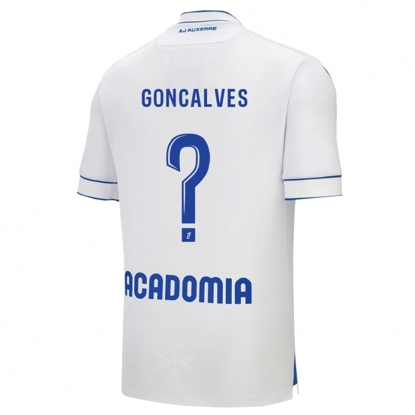 DanxenメンズSorène Goncalves#0白青ホームシャツ2025/26ジャージーユニフォーム