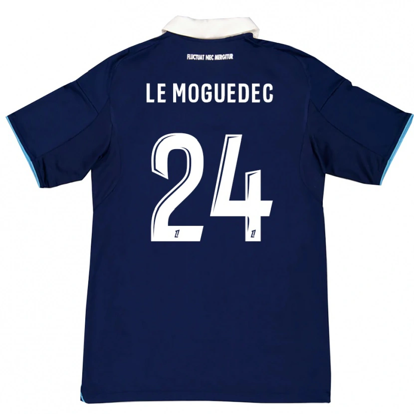 DanxenメンズAnaële Le Moguedec#24濃青白ホームシャツ2025/26ジャージーユニフォーム