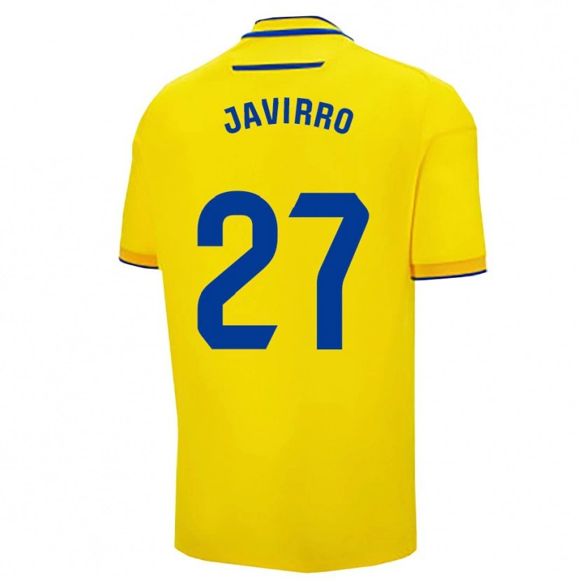 Danxenメンズジャヴィア・ロマーノ・サンチェス#27黄紺ホームシャツ2025/26ジャージーユニフォーム