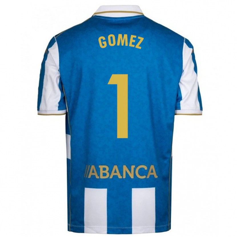 DanxenメンズYohana Gómez#1白青ホームシャツ2025/26ジャージーユニフォーム