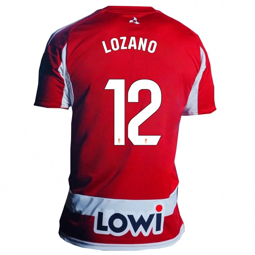 DanxenメンズHugo Lozano#12赤白ホームシャツ2025/26ジャージーユニフォーム