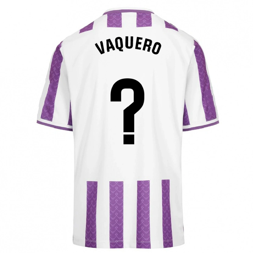 DanxenメンズFernando Vaquero#0紫白ホームシャツ2025/26ジャージーユニフォーム