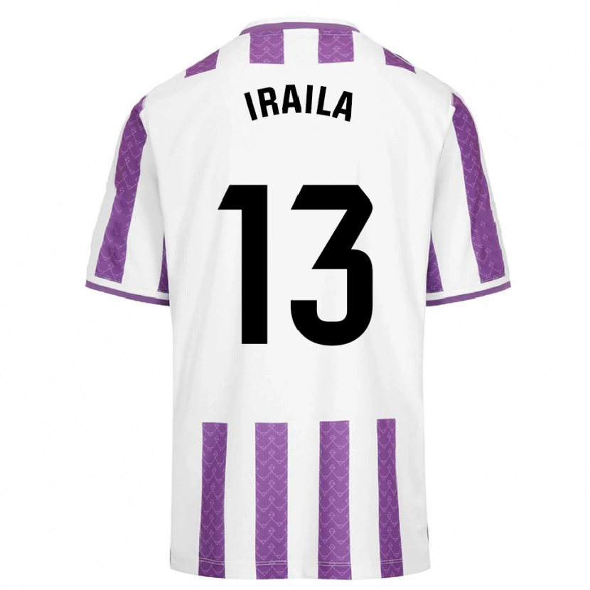 DanxenメンズIraila Rivera Simón#13紫白ホームシャツ2025/26ジャージーユニフォーム