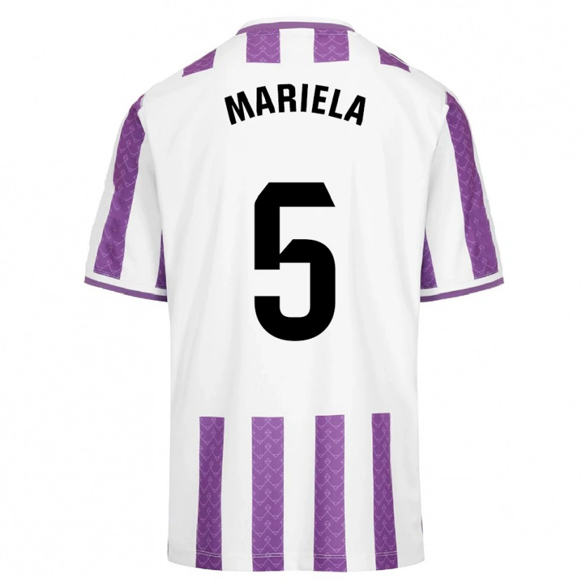 DanxenメンズMariela Conde Gomez#5紫白ホームシャツ2025/26ジャージーユニフォーム
