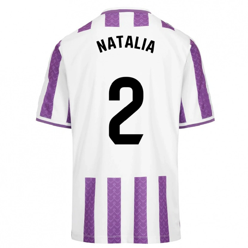 DanxenメンズNatalia Delgado Calle#2紫白ホームシャツ2025/26ジャージーユニフォーム
