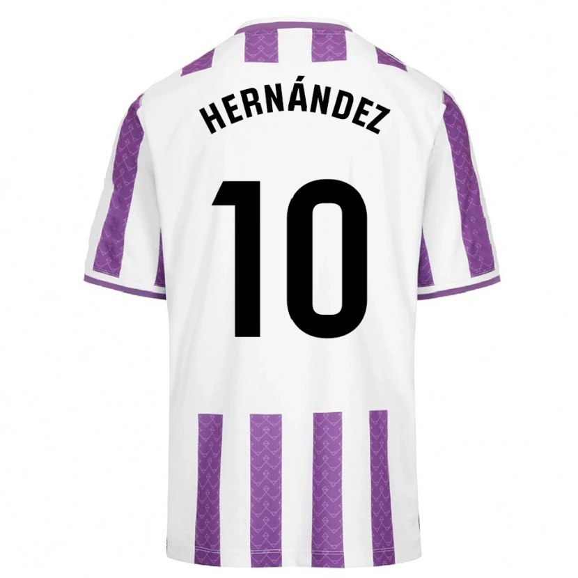 DanxenメンズCelia Hernández Cordero#10紫白ホームシャツ2025/26ジャージーユニフォーム