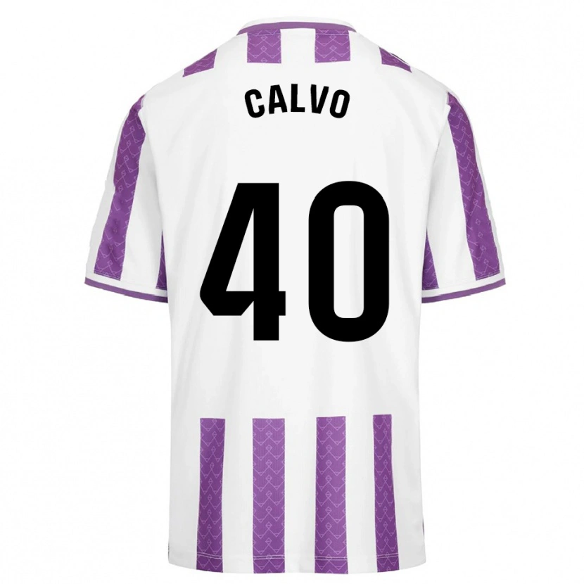 DanxenメンズHugo Calvo#40紫白ホームシャツ2025/26ジャージーユニフォーム