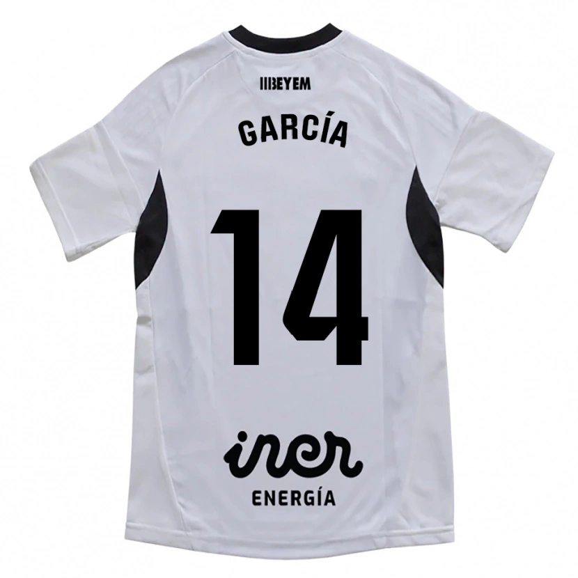 DanxenメンズJon García#14白紫ホームシャツ2025/26ジャージーユニフォーム