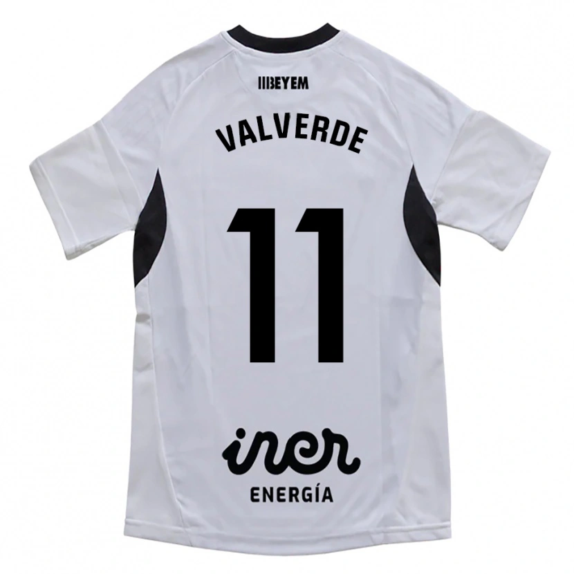 DanxenメンズVictor Valverde#11白紫ホームシャツ2025/26ジャージーユニフォーム