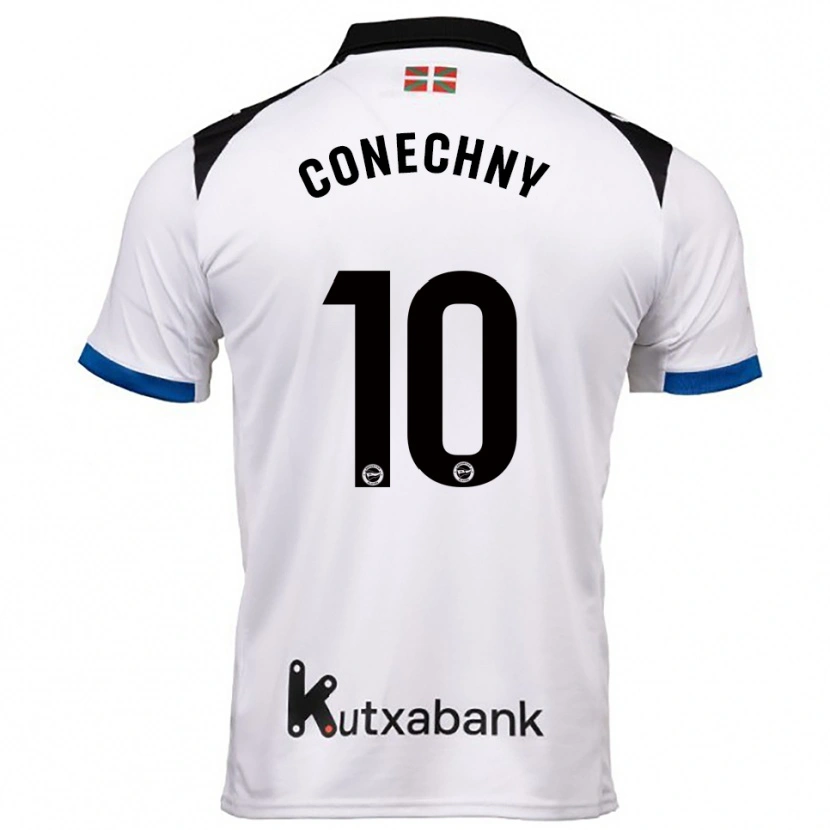 Danxenメンズトマス・コネクニー#10白青アウェイシャツ2025/26ジャージーユニフォーム
