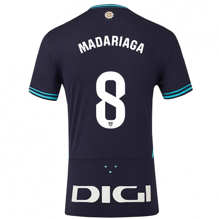 DanxenメンズJoan Madariaga#8紺空色アウェイシャツ2025/26ジャージーユニフォーム