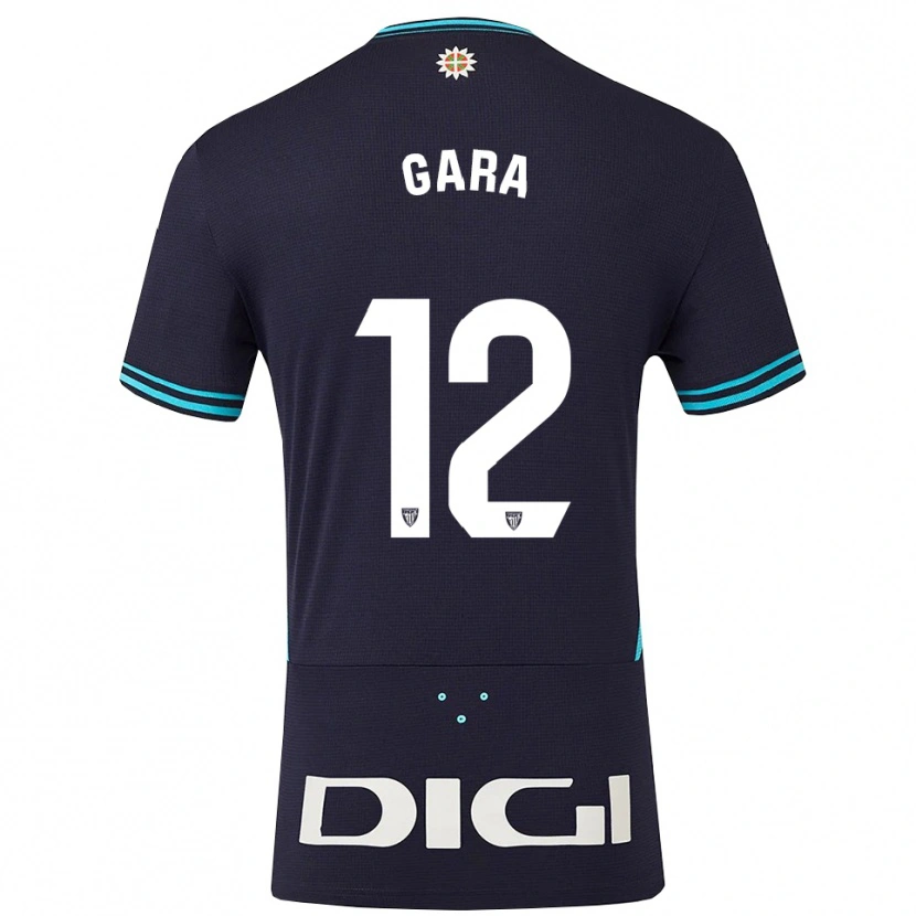 DanxenメンズGara#12紺空色アウェイシャツ2025/26ジャージーユニフォーム