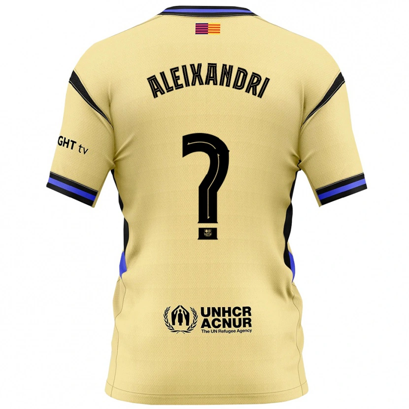 Danxenメンズライア・アレイサンドリ#0黄黒アウェイシャツ2025/26ジャージーユニフォーム