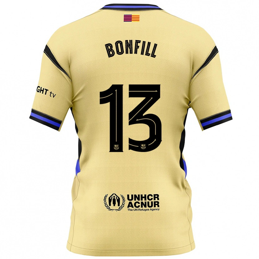 DanxenメンズMax Bonfill#13黄黒アウェイシャツ2025/26ジャージーユニフォーム