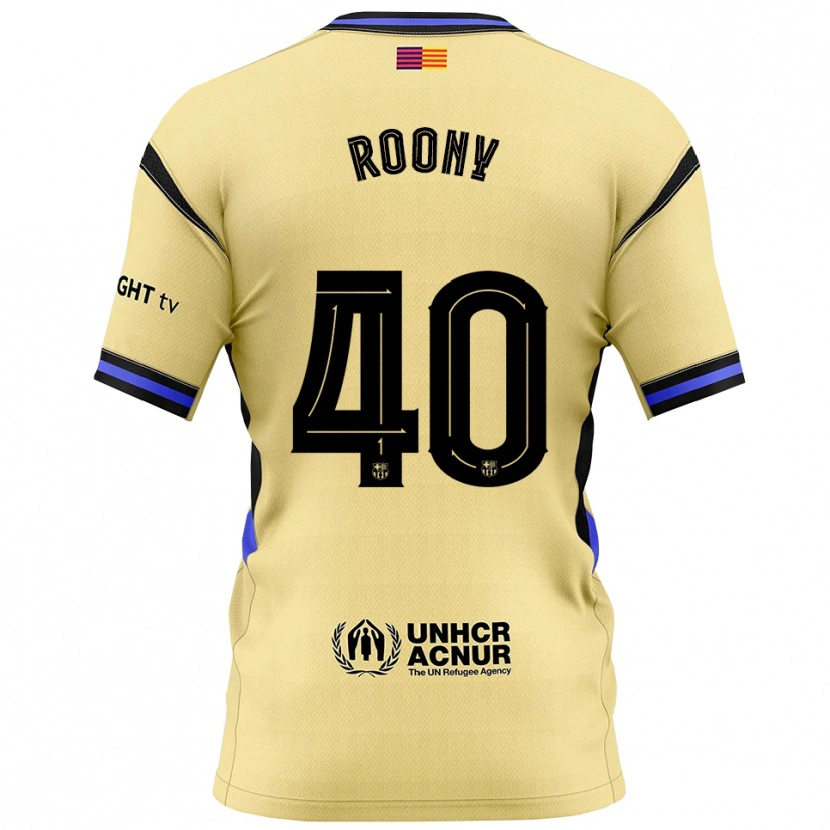 Danxenメンズルーニー・バルドグジ#40黄黒アウェイシャツ2025/26ジャージーユニフォーム