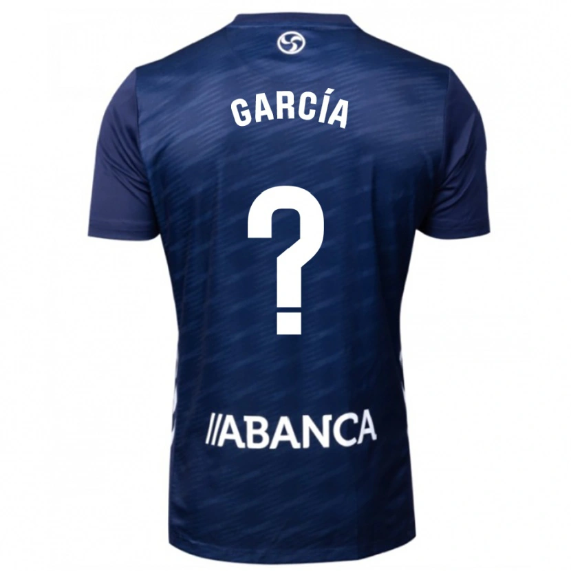 DanxenメンズPedro García#0紺白アウェイシャツ2025/26ジャージーユニフォーム