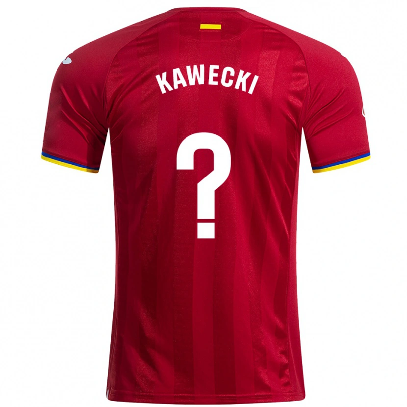 DanxenメンズLuis Kawecki#0赤黄青アウェイシャツ2025/26ジャージーユニフォーム