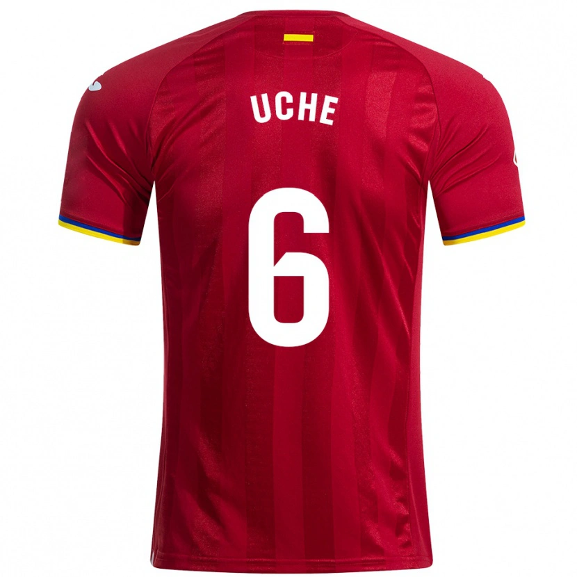 DanxenメンズChristantus Uche#6赤黄青アウェイシャツ2025/26ジャージーユニフォーム