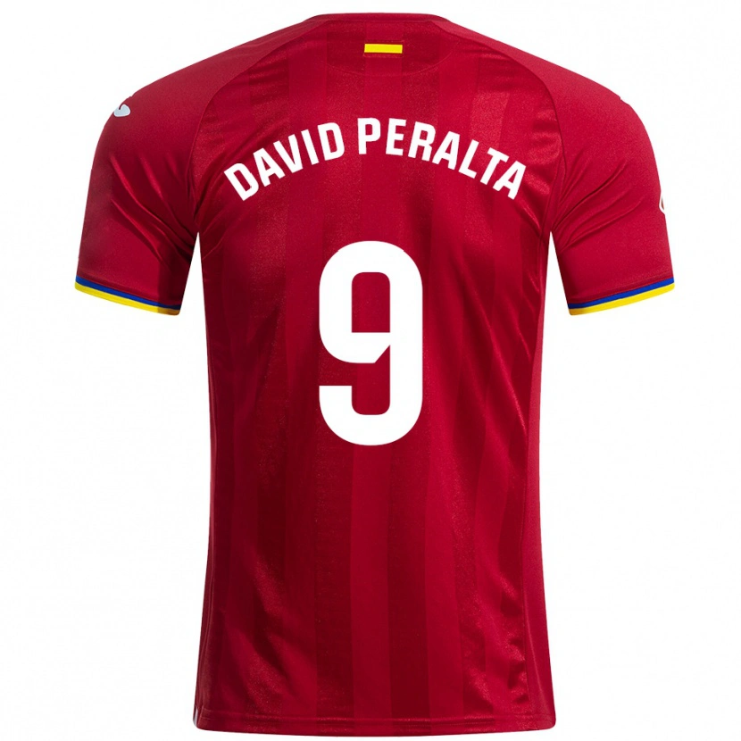 DanxenメンズJuanda Peralta#9赤黄青アウェイシャツ2025/26ジャージーユニフォーム
