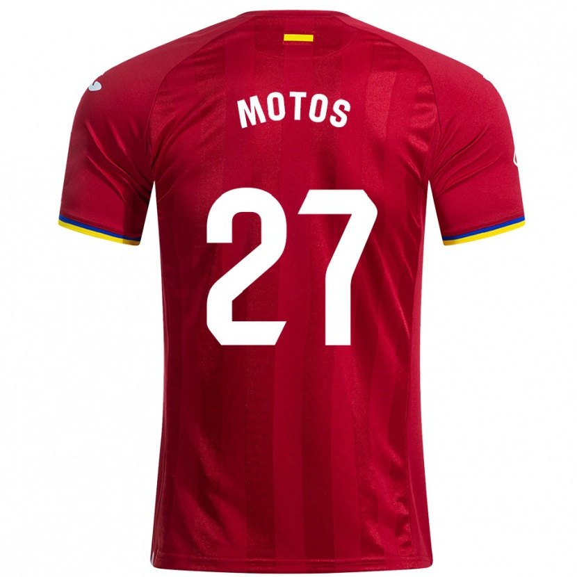 DanxenメンズIsrael Motos#27赤黄青アウェイシャツ2025/26ジャージーユニフォーム