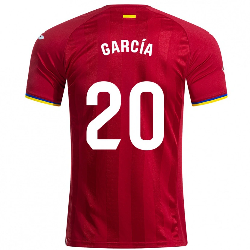 DanxenメンズÁlex García#20赤黄青アウェイシャツ2025/26ジャージーユニフォーム