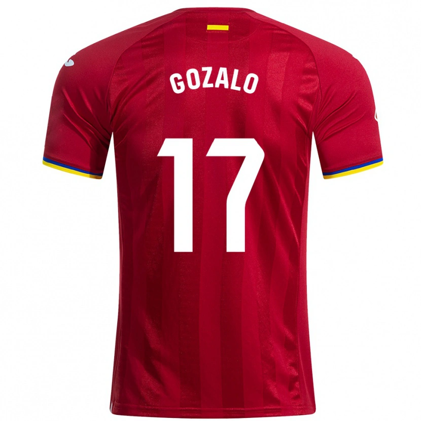 DanxenメンズMarcos Gozalo#17赤黄青アウェイシャツ2025/26ジャージーユニフォーム