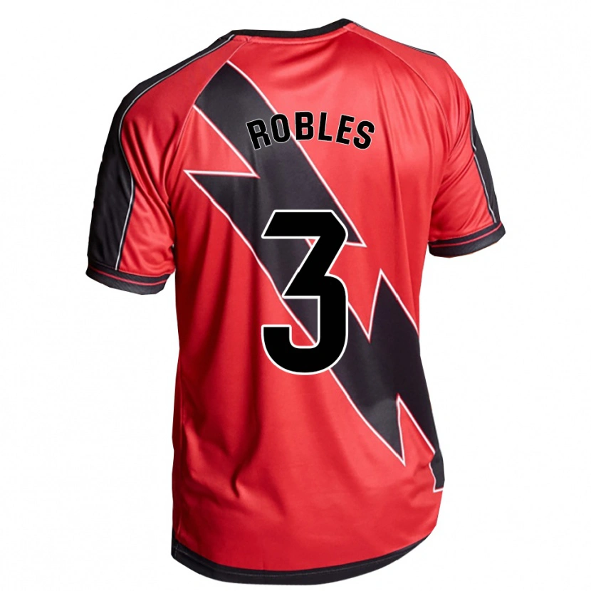 DanxenメンズDiego Robles#3赤黒アウェイシャツ2025/26ジャージーユニフォーム
