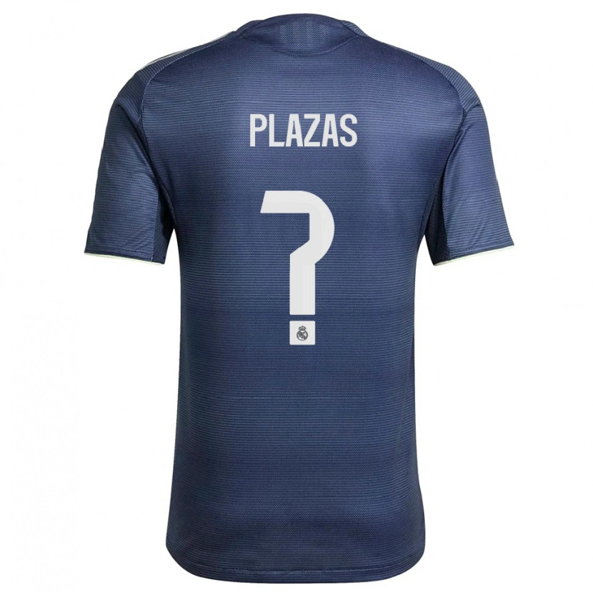 DanxenメンズVictor Plazas#0紺銀アウェイシャツ2025/26ジャージーユニフォーム