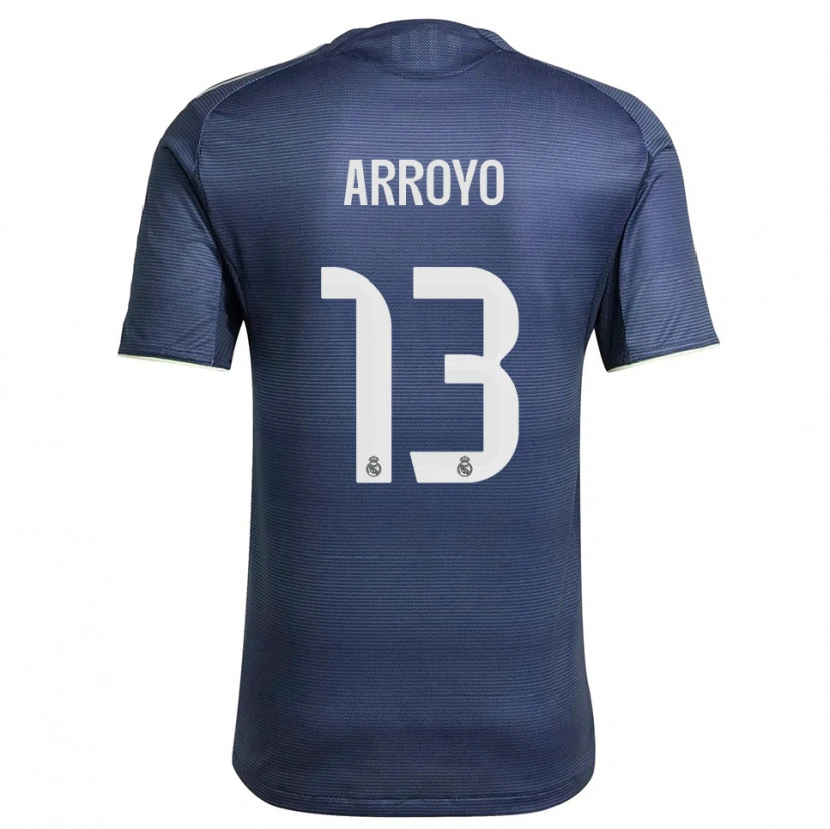DanxenメンズDiego Arroyo#13紺銀アウェイシャツ2025/26ジャージーユニフォーム