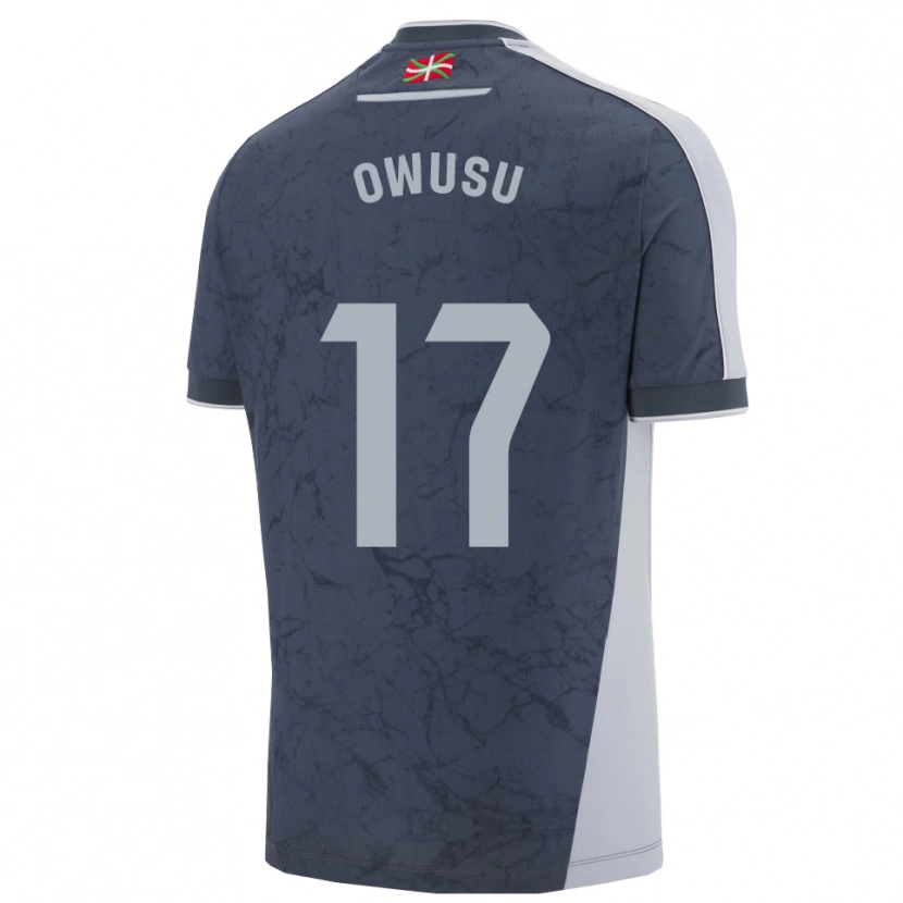 Danxenメンズジャクリーン・オウス#17濃青白アウェイシャツ2025/26ジャージーユニフォーム