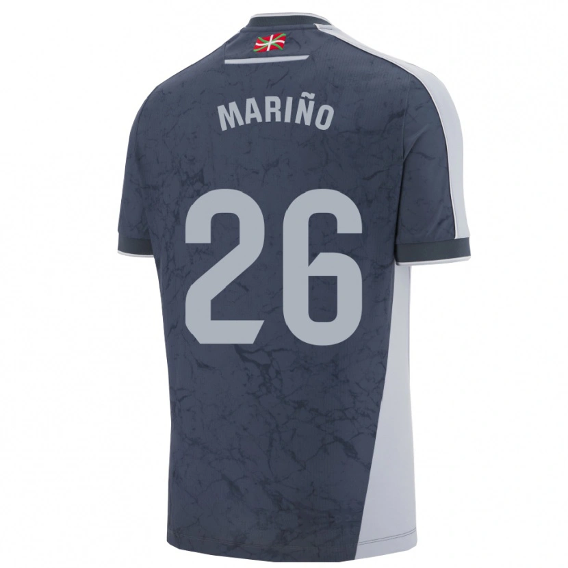DanxenメンズOmar Mariño#26濃青白アウェイシャツ2025/26ジャージーユニフォーム