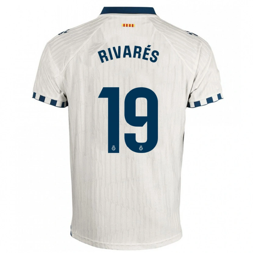 DanxenメンズSergio Rivarés#19白青アウェイシャツ2025/26ジャージーユニフォーム