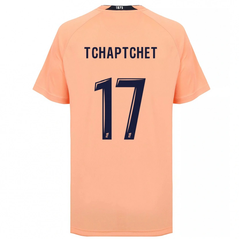 DanxenメンズChanel Tchaptchet#17オレンジ ネイビーアウェイシャツ2025/26ジャージーユニフォーム