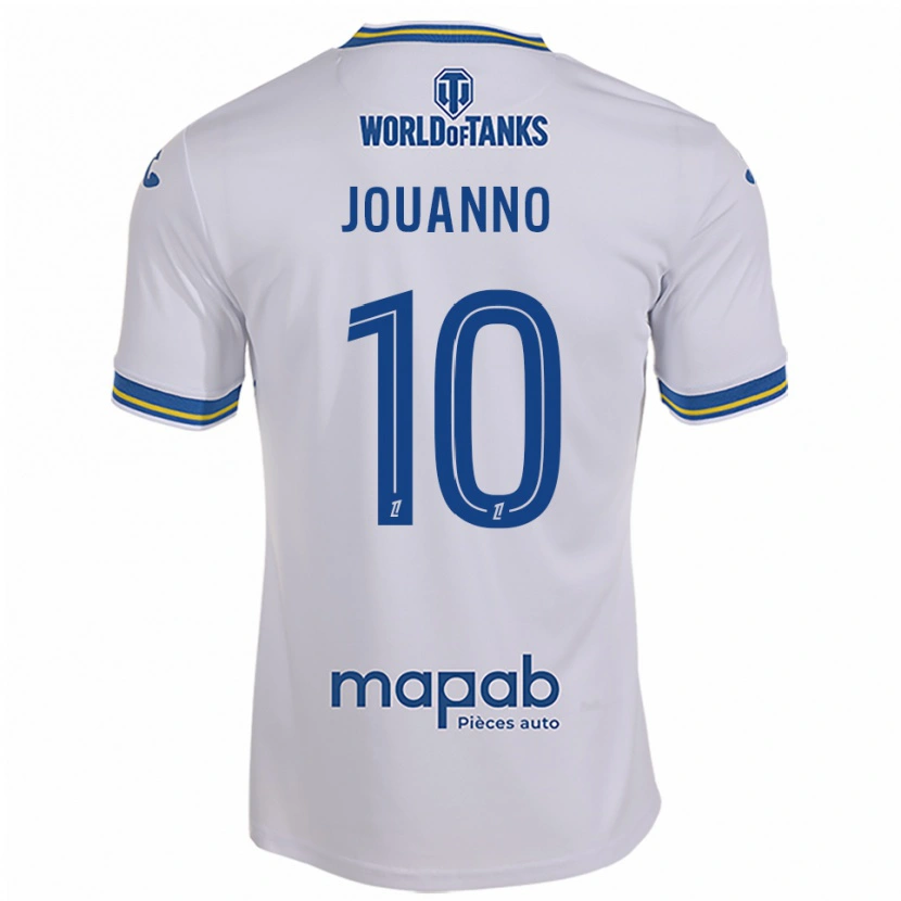 DanxenメンズMathilde Jouanno#10白空色アウェイシャツ2025/26ジャージーユニフォーム
