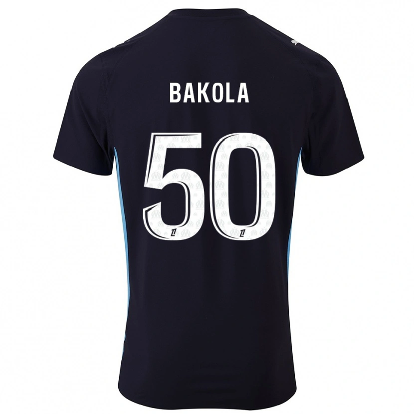 DanxenメンズDarryl Bakola#50黒空色アウェイシャツ2025/26ジャージーユニフォーム