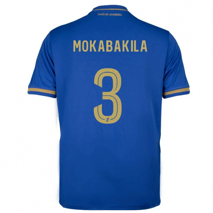 DanxenメンズNick Mokabakila#3青金アウェイシャツ2025/26ジャージーユニフォーム