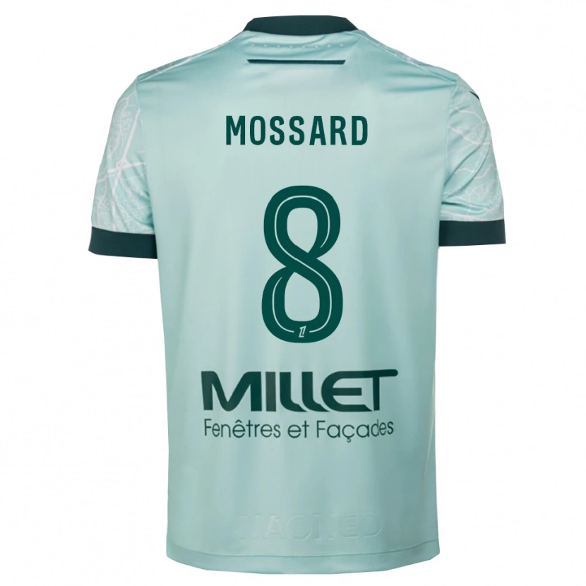 DanxenメンズJuliette Mossard#8緑白アウェイシャツ2025/26ジャージーユニフォーム