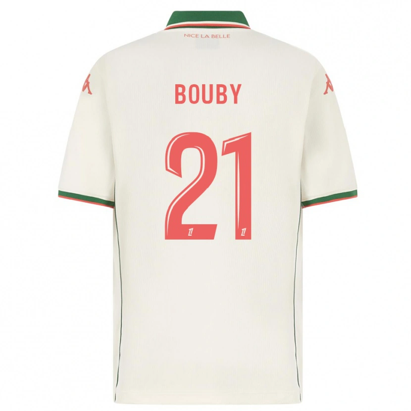 DanxenメンズColine Bouby#21白緑アウェイシャツ2025/26ジャージーユニフォーム