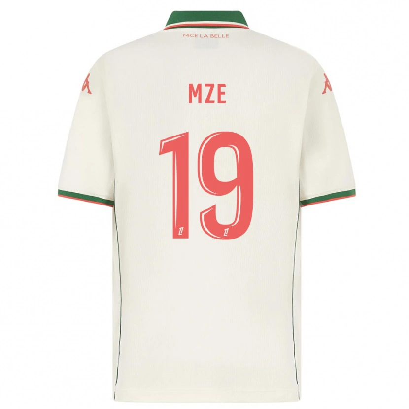 DanxenメンズYrma Mze Issa#19白緑アウェイシャツ2025/26ジャージーユニフォーム