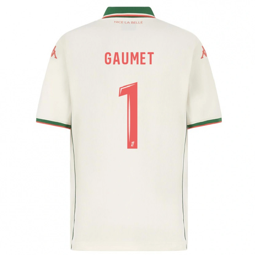 DanxenメンズNoa Gaumet#1白緑アウェイシャツ2025/26ジャージーユニフォーム