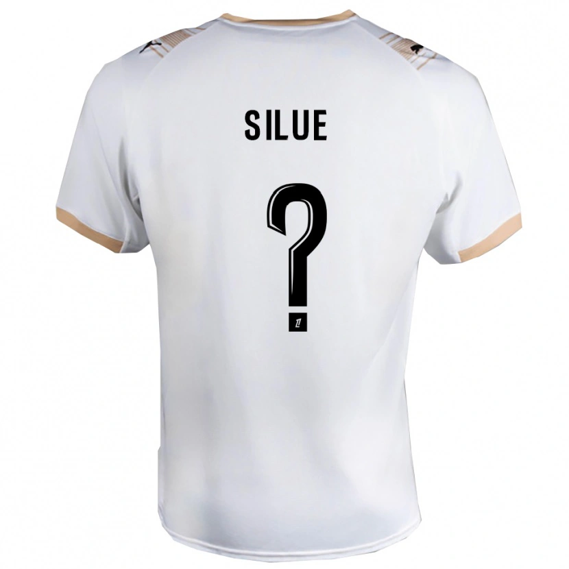 DanxenメンズAnge Silue#0白黒アウェイシャツ2025/26ジャージーユニフォーム