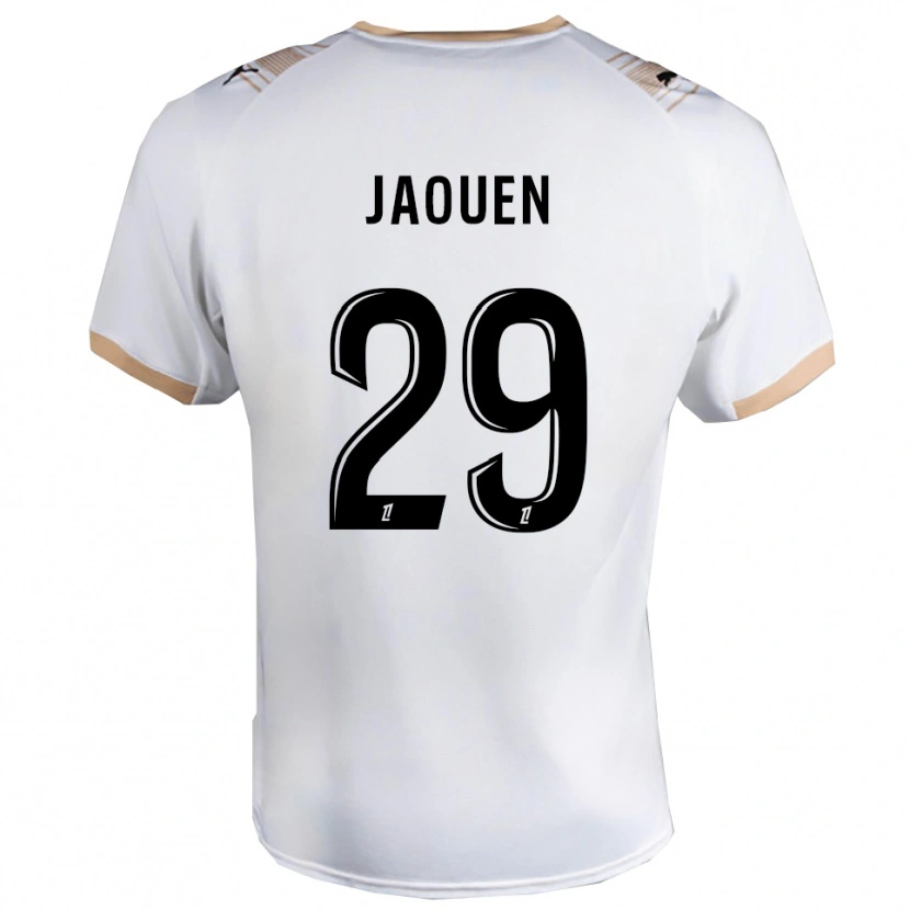 DanxenメンズEwen Jaouen#29白黒アウェイシャツ2025/26ジャージーユニフォーム