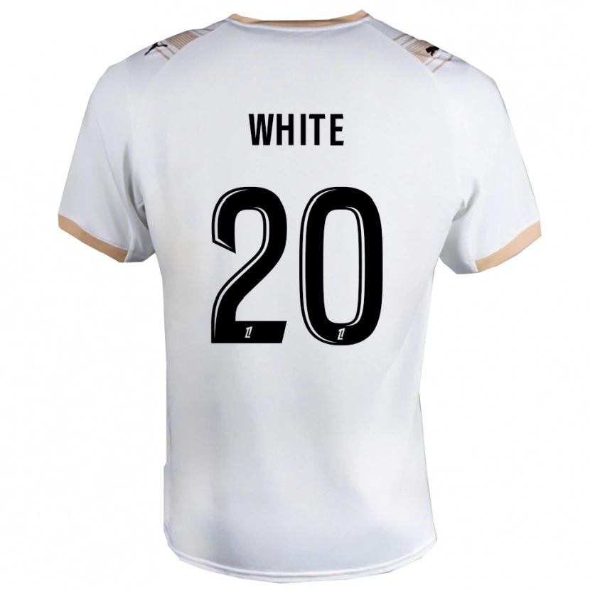 DanxenメンズMorgan White#20白黒アウェイシャツ2025/26ジャージーユニフォーム