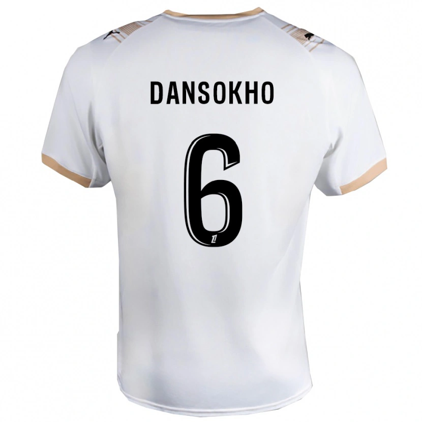 Danxenメンズアンソウマナ ダンソクホ#6白黒アウェイシャツ2025/26ジャージーユニフォーム