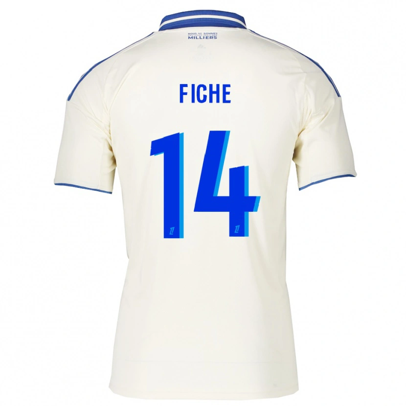 DanxenメンズAnis Fiche#14シャンパン青アウェイシャツ2025/26ジャージーユニフォーム