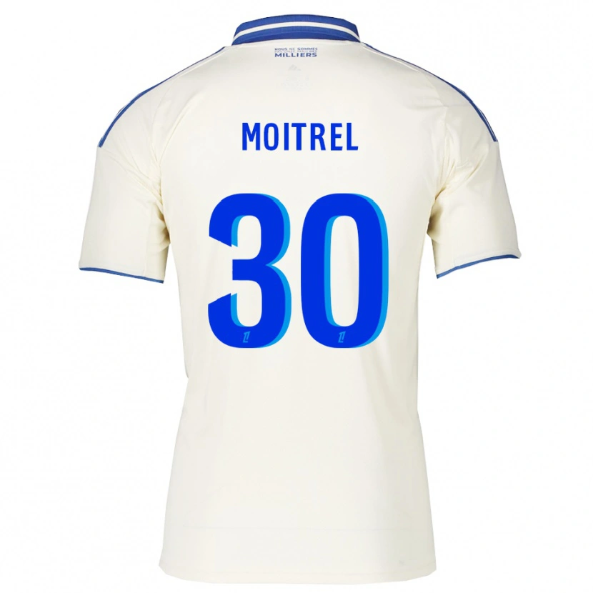 DanxenメンズPauline Moitrel#30シャンパン青アウェイシャツ2025/26ジャージーユニフォーム