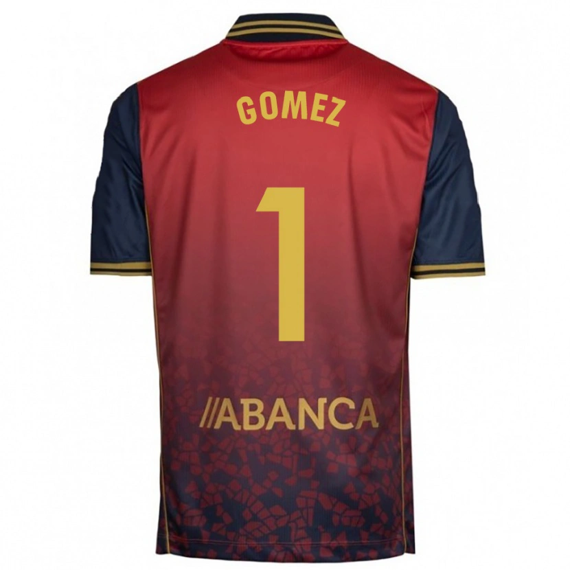 DanxenメンズYohana Gómez#1赤紺アウェイシャツ2025/26ジャージーユニフォーム