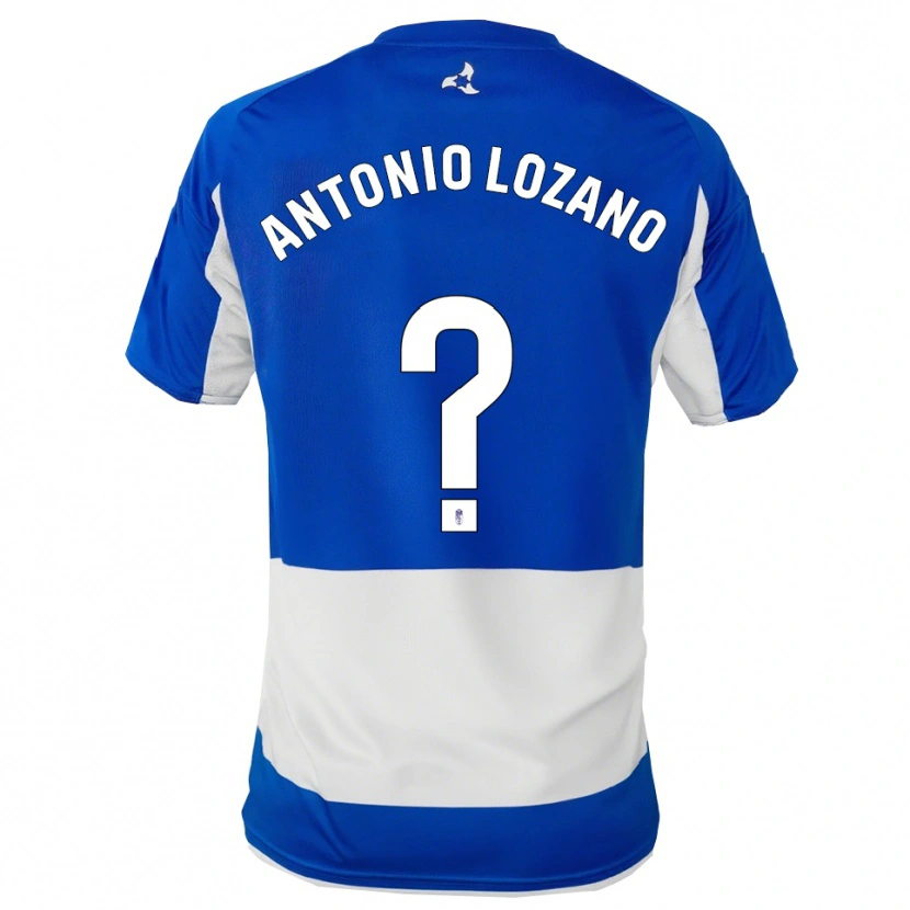 DanxenメンズJosé Antonio Lozano#0青白アウェイシャツ2025/26ジャージーユニフォーム