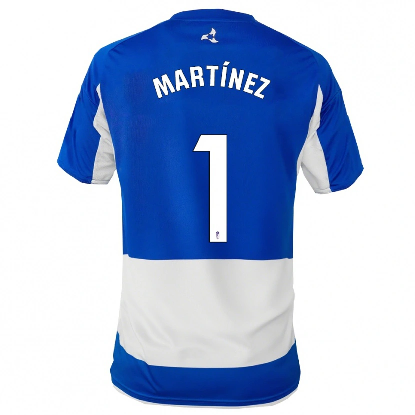 DanxenメンズMarc Martínez#1青白アウェイシャツ2025/26ジャージーユニフォーム
